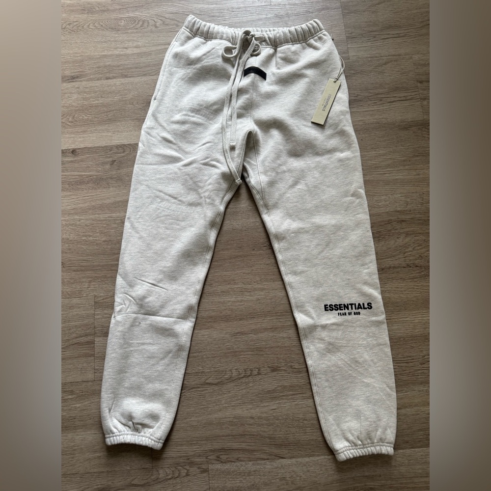 Fear of God Essentials Joggers in Light Gray